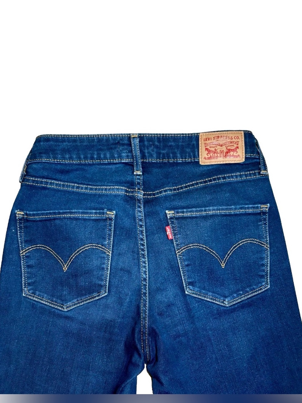 Levi's High Rise Women’s Jeans - Deep Blue Denim